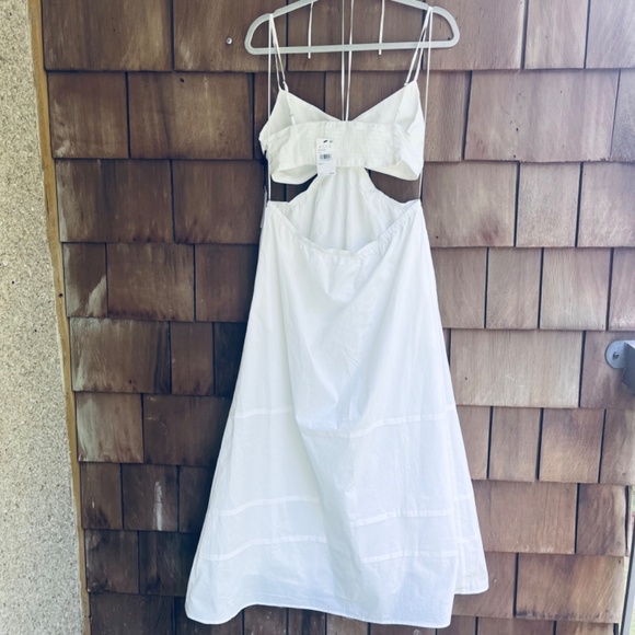 Revolve ASTR Cutout Cotton Poplin Maxi Dress - top and skirt set - Picture 14 of 17